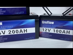 Η μπαταρία LiFePo4 12V 100Ah 125Ah 150Ah 200Ah 250Ah 280Ah 300Ah 4 σειρές μπαταρίες ηλιακών συσσωρευτών λιθίου
