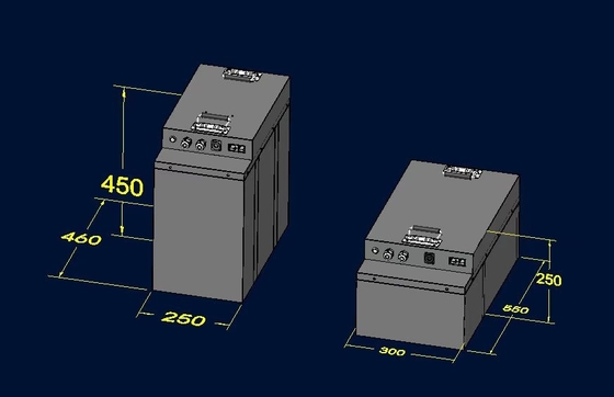 Η μπαταρία ηλεκτρικού οχήματος Λιθίου 48v 100ah 150ah 200ah Ενσωματωμένη στο BMS