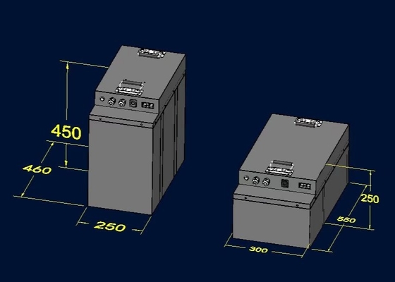 Συσκευή μπαταριών υψηλής απόδοσης 48V 100Ah για ηλεκτρικά οχήματα